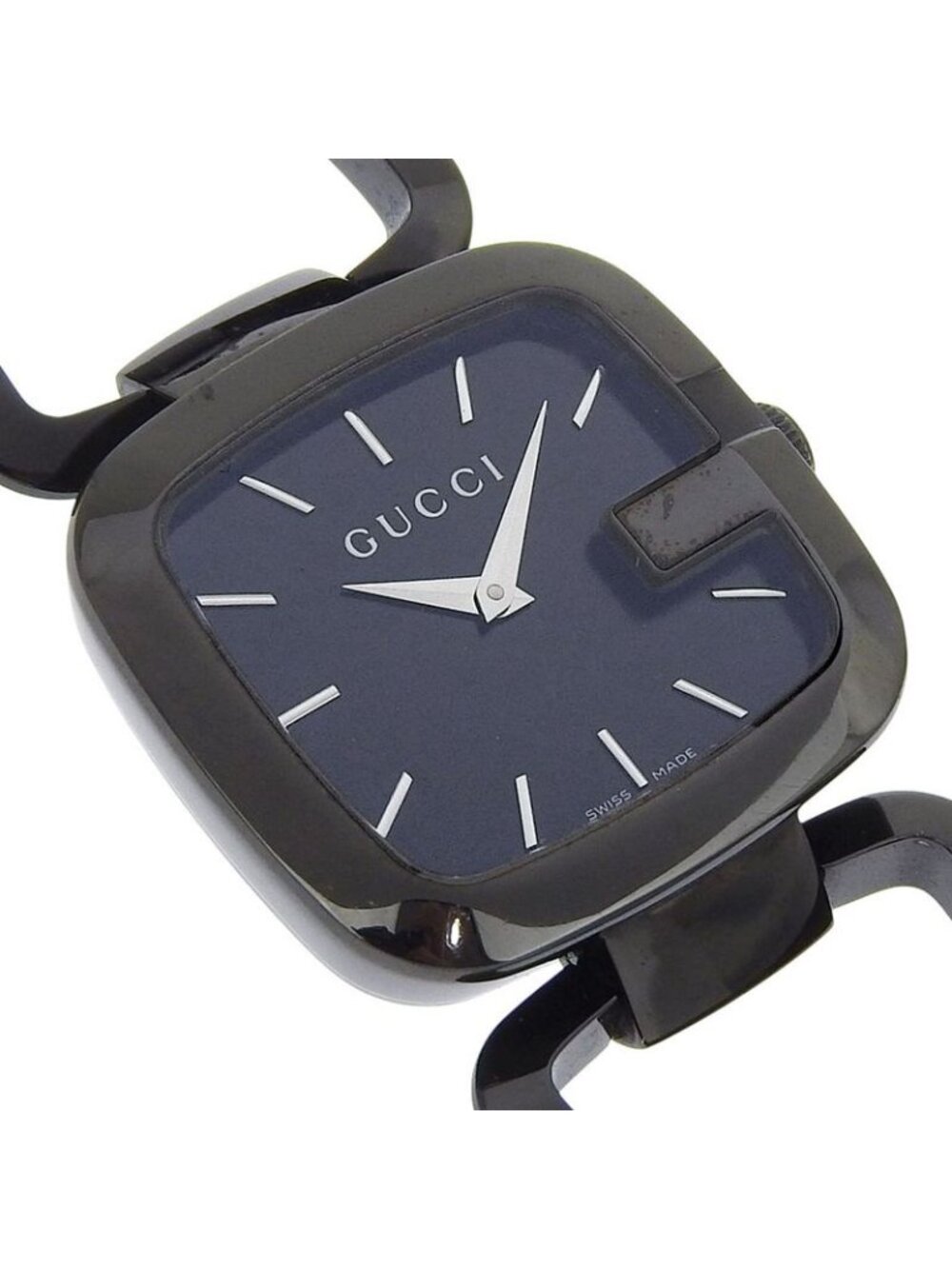 Gucci Collection 125.4 Stainless Steel Quartz Analog Display Black - Picture 3 of 8